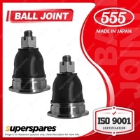 2 Pcs Japan 555 Upper Ball Joints for Nissan Datsun Navara D22 Utility 1997-2015