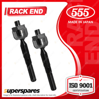 2 Pcs 555 Rack Ends for Toyota Landcruiser UZJ100R HDJ100R 4.2L 4.7L 1998-2002