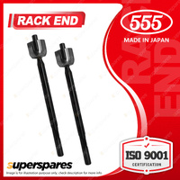 2 Pcs 555 Rack Ends for Toyota Hilux GUN125 GUN126 GUN135 GUN136 Fortuner GUN156