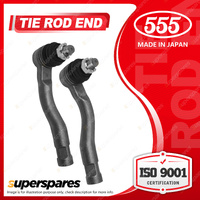 2 Pcs 555 Tie Rod Ends for Toyota Landcruiser HDJ100 UZJ100 4.2L 4.7L 98-02