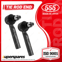 2 Pcs 555 Tie Rod Ends for Toyota Landcruiser Prado GRJ120 KDJ120 KZJ120 RZJ120