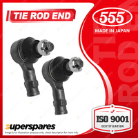 2 Pcs Japan 555 Tie Rod Ends for Holden Frontera UT 2.0L SUV 1995-1999