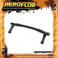 Aeroflow Carburettor Inlet Rail Kit -8AN Dominator suit Holley Fuel Line Black