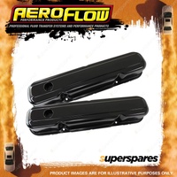 Aeroflow Brand Steel Valve Covers for Chrysler Sb Black Without Logo
