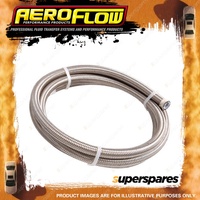 200 Series PTFE Teflon Stainless Steel Braided Hose 1 M / 3ft 3-3/8" -6