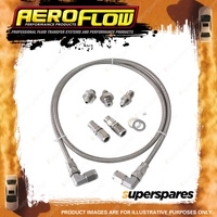 Aeroflow Universal Turbo Feed Line Kit Universal Fitment 1 Metre In Length