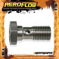 Aeroflow Brand Stainless Steel Banjo Bolt 7/16"- 24 20mm 51/64" Length