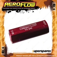 Aeroflow Brand Brake Residual Pressure Valve Red 10 Psi Residual Valve