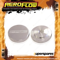 Aeroflow Polished Billet Air Cleaner Nut Low Profile 5/16" Unc Air Cleaner