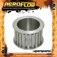 Aeroflow Brand Alternator Glimer Drive Pulleyonly- Anodised Silver