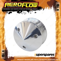 Aeroflow Replacement Ls Tensioner Pulley Polished With Nose Cover And Bolts