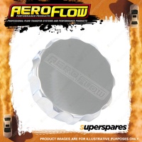 Aeroflow Brand 63.5mm 2-1/2" Billet Alloy Filler Cap Polished Finish