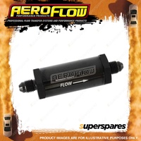 Aeroflow Brand -3An Turbo Inline Oil Filter Blue 30 Micron Washable AF607-03BLK