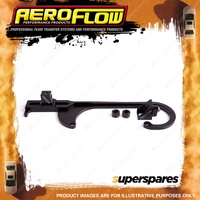 Aeroflow Billet Throttle Cable Bracket 4150 Style Black Finish AF64-2026BLK