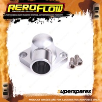 Aeroflow Brand Billet Thermostat Housing Silver Suits for Chevy SBC / BB