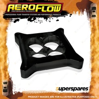 Aeroflow 1" Tapered High Velocity Carburettor Spacer Black Finish