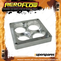 Aeroflow 1" Tapered High Velocity Carburettor Spacer Suit 4500 Style Flange Raw