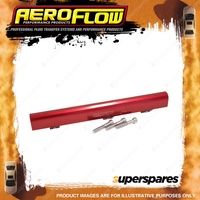 Aeroflow Billet Efi Fuel Rail Kit Red for Mitsubishi 4G63 Evo I-Iii