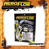 Aeroflow Brand Billet Aluminium Power Steering Bracket Polished Finish