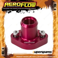 Aeroflow Billet Top Water Housing - Red Suit for for Holden RB30 Engines