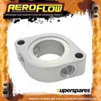 Aeroflow Brand Water Neck Spacer With 2 X -8Orb Female Ports Silver