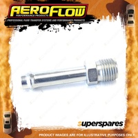 Aeroflow Straight Holley / Stromberg Inlet Fitting 1/2" -20 Thread To 5/16" Barb