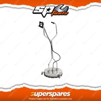 SP Jetwash Patio Cleaner Stainless Steel with Lightweight Aluminium Handle
