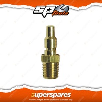 SP Tools Scorpion 2Pcs 1/4" Male Thread Plug - Jamec Style Airline Fitting Brass