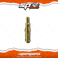 SP Tools Scorpion 2Pcs 3/8" Hose Barb Male Plug Jamec Sty Airline Fitting Brass