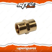 SP Tools Scorpion 1/4" F x 1/4" F Socket Hex Brass Bush - Offer Versatile Use