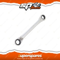 SP Tools Double Gear Drive Ring Spanner - 14mm x 15mm Metric 15 Degree Offset