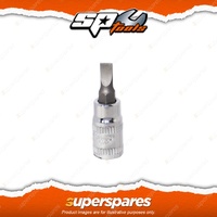 SP Tools 1/4" Driver Socket - Bit SI5 Chrome Vanadium Steel for High Durability