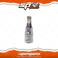 SP Tools 1/4" Driver Socket - Bit SI6 Chrome Vanadium Steel for High Durability