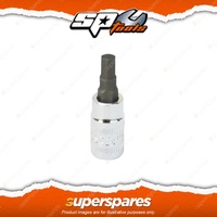 SP Tools 1/4" Drive Inhex Socket 3mm Individual - Metric Chrome Vanadium Steel