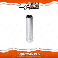 SP Tools 1/4" Drive Deep Socket - 4mm 12 Point Metric Individual Cr-V Steel