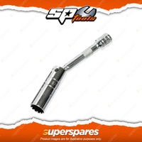 SP Tools 3/8" Drive Magnetic Spark Plug Spline Socket 14mm - Cr-V Steel