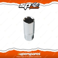 SP Tools 3/8" Drive Spark Plug Socket - 16mm 6 Point Metric Cr-V Steel