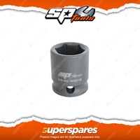 SP Tools 3/8" Drive Impact Socket - 16mm 6 Point Metric Individual Cr-Mo Steel