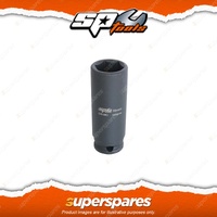SP Tools 3/8" Drive Deep Impact Socket - 17mm 6 Point Metric Flat Drive Tech