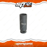 SP Tools 3/8" Drive Deep Impact Socket - 5/4" 6 Point SAE Flat Drive Tech Cr-Mo
