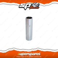SP Tools 1/2" Drive Deep Socket - 7/8" 12 Point SAE Individual Cr-V Steel