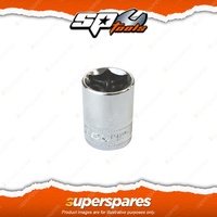 SP Tools 1/2" Drive Socket - Size 10mm 6 Point Metric Cr-V Steel High Durability