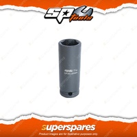SP Tools 1/2" Drive Deep Impact Socket - 1-1/4" 6 Point SAE Individual Cr-Mo