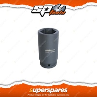 SP Tools 3/4" Drive Deep Impact Socket - 17mm 6 Point Metric Flat Drive Tech