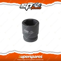 SP Tools 1-1/2" Drive Impact Socket - 6 Point SAE Individual High Strength Cr-Mo