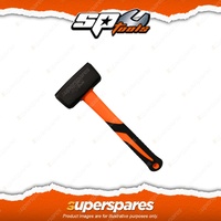 SP Tools Club Hammer - Fibreglass Handle 45oz Dual Striking Faces Steel Head