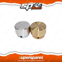 SP Tools 2Pcs Hammer Replacement Heads - Size 50mm Aluminium & Brass Head