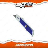 SP Tools Retractable Utility Knife - Multi Stop Blade Position Heavy Duty