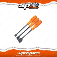 SP Tools 3Pcs Gasket Scraper Set - Blade Widths 20mm 25mm 40mm Durability