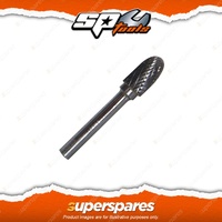 SP Tools Tungsten Carbide Burrs - 12 x 20mm Oval Egg Steel Individual